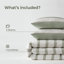 Ensemble de literie luxueux teint en fil, très grand polyester, rayures modernes pour des maisons confortables