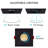 4'' Selectable Color Temperature Dimmable Air-Tight IC Rated LED Canless Recessed Lighting Kit
