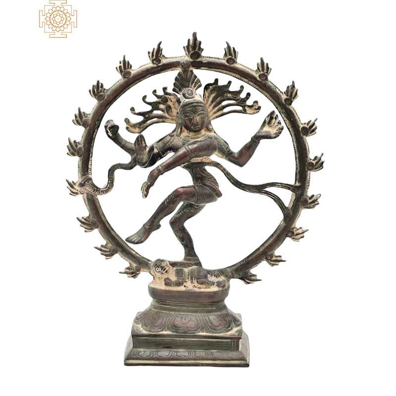 Figurine lord Shiva comme Nataraja