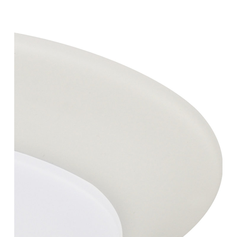 Plafonnier encastré 1 lumière DEL Grapevine, H 1,75 po x l 10 po x P 10 po, 15W, Blanc
