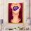 «Sensual Lips Of Glamour Woman Portrait» - œuvre d'art sur toile Glam