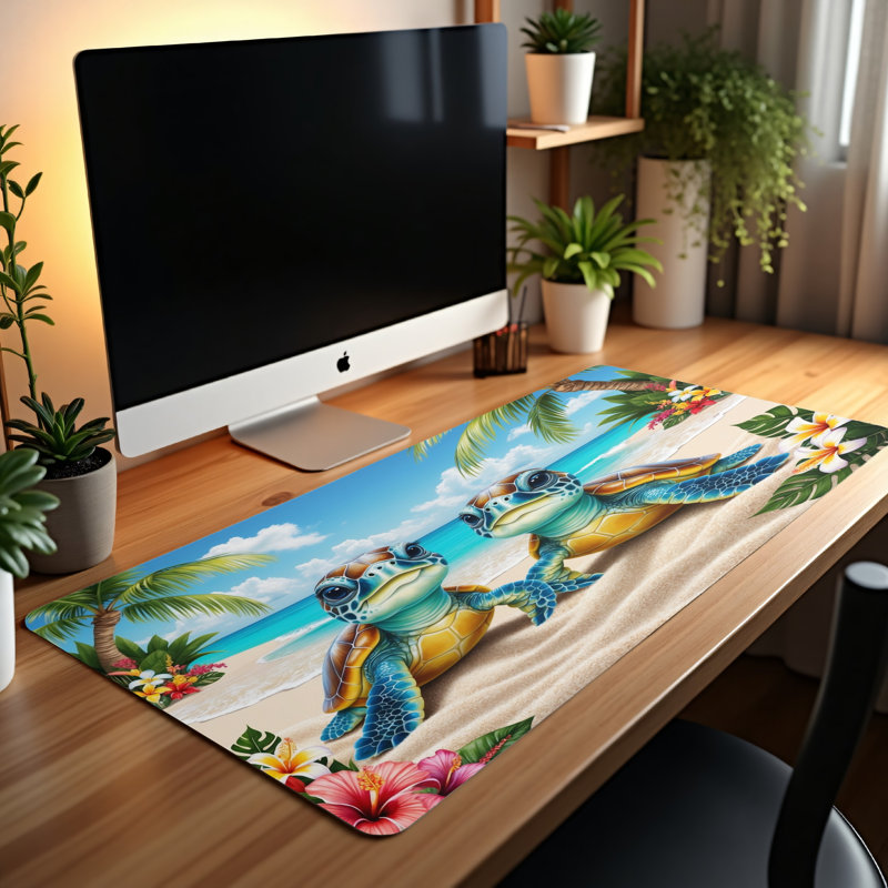 Polyester Desk Pad, 23.6x13.8
