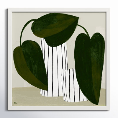 Juba "Striped Vases" Painting