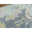 Tapis oriental noué à la main en gris / bleu ciel / or / vert sauge-69534476