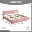 Ensemble de lit plateforme en similicuir Alber-1897356409-1897356410