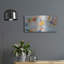 Art mural en métal luxueux «From The Sky» par Katherine Irvin, 24 po x 12 po-114972750