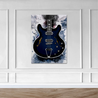 " The Blue Guitar Bass "