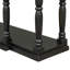 Console rétro pour chambre de salon avec 4 tiroirs de rangement et 1 tablette