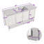 Meuble-lavabo avec lavabo et 4 tiroirs-49841580