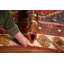 Tapis rouge et rouge traditionnel 5 x 8