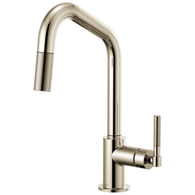 Litze® Pull-Down Faucet with Angled Spout and Knurled Handle