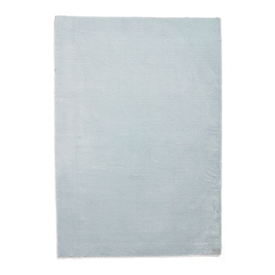 Tejal area rug Machine Woven Light Blue