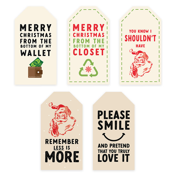 Wrendale Christmas Gift Labels