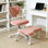 Un fauteuil de méditation, un siège ergonomique à pieds croisés avec support lombaire et un coussin de siège réglable en hauteur, idéal pour les personnes travaillant dans un bureau de haute intensité