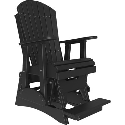 Chaise d'extérieur coulissante en polywood