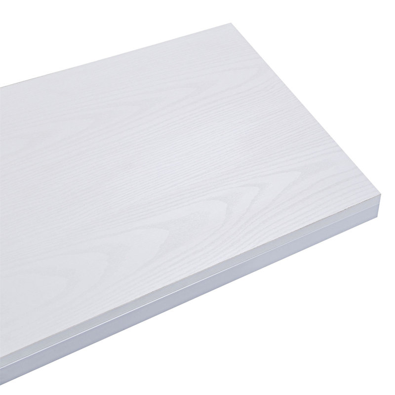 Console multimédia avec tiroir, Blanc, Blanc
