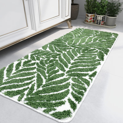 Green Bathroom Rug - Dark Green Bath Mat Small Bathroom Rug Dark Green Bathroom Mats Green Bath Rug,Dark Green