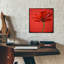 Epic Art «Red Gerbera On Red 07» par Tom Quartermai «Red Gerbera On Red 07» par Tom Quartermaine