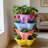 4-Tier Stackable Vertical Planter Tower