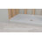 Streamline 48 in. x 36 in. Corner Acrylic Shower Base in Matte White with Center Drain, Drain Included-118934402