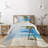 Bunny Coastal Polyester Coverlet