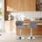 Adjustable 360° Swivel Bar Stools, Counter Height Chairs With Footrests And Backrests-1293281773-1293281781