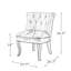 Chaise d'appoint capitonnée l 25,5 po-1024945685
