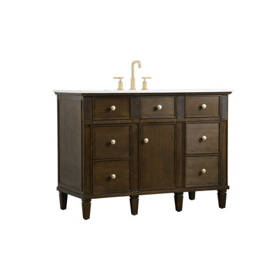 Meuble-lavabo 48 po Bordeaux