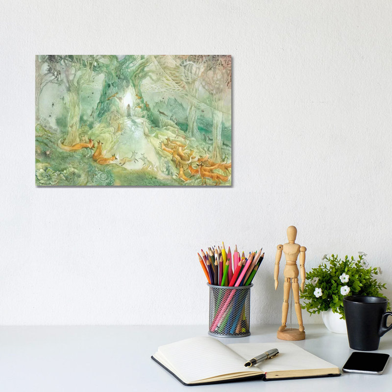 Convergence V by Stephanie Law - Wrapped Canvas Gallery-Wrapped Canvas Giclée, 20.32 cm H x 30.48 cm W