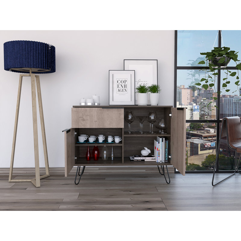 Tyrinia Wide 2 door, 1 drawer Sideboard
