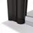 Bath Tub Pivot Shower Screen, With 1/4" Tempered Glass And Towel Bar 3458-111670907