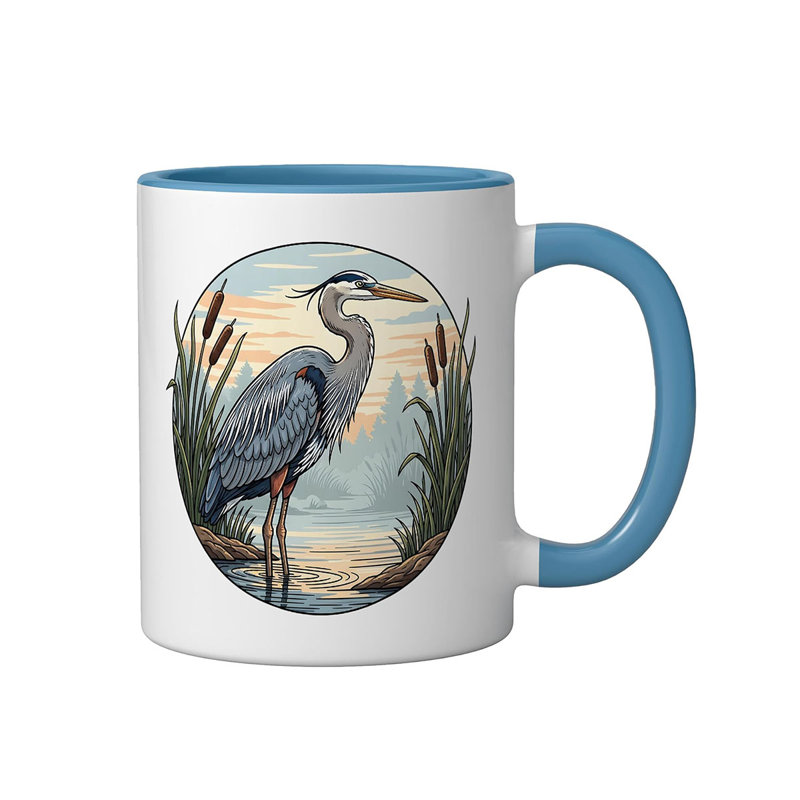 Ceramic Coffee Mug, Blue