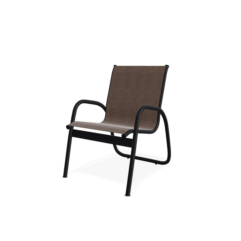 Fauteuil de patio Gardenella, Moka Sunbrella®, Désert texturé
