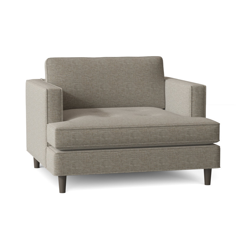 Upholstered Armchair, Thrillist Parchment Sustain®