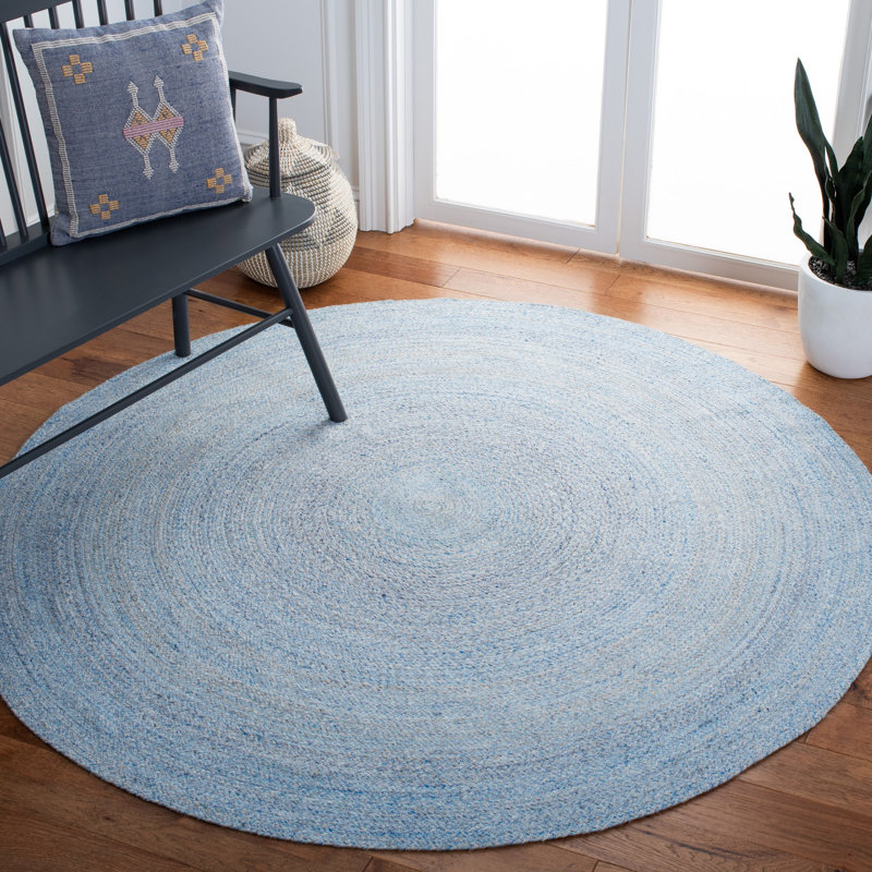Tapis performance tissé à la main Haddix, Rond 3 pi