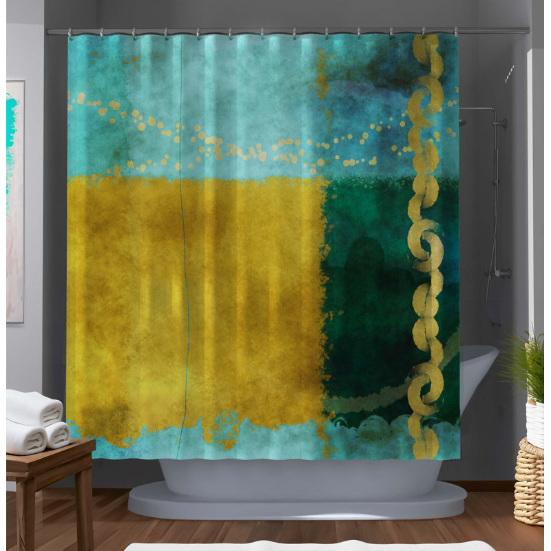 Rideau de douche abstrait Cumbie