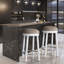 Ensemble de 2 tabourets de bar AGODY (table non incluse)-777216396