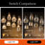 Luminaire suspendu en forme de cloche à 8 lumières Aldahir