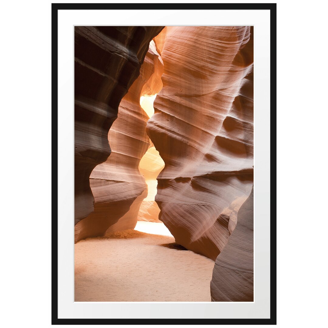 Gerahmtes Poster Antelope Canyon Arizona