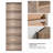 Langner 70.8" H x 23.6" W Standard Bookcase, 6-Tier Open Bookcase and Bookshelf, Freestanding Display Storage Shelves Tall Bookcase for Bedroom, Living Room and Office-708401502