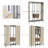 Natalye 58.9" W Portable Wardrobe
