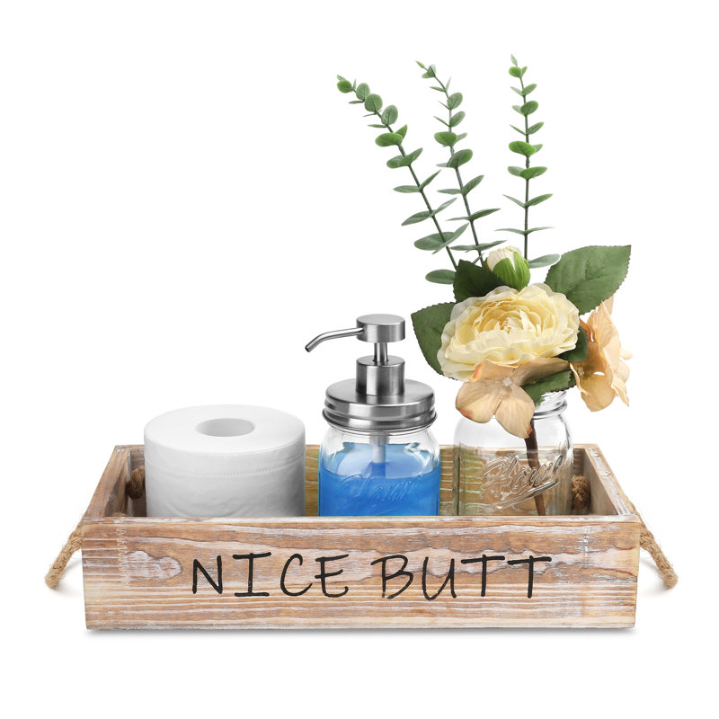 Plateau à accessoires de salle de bain