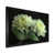Cadre simple noir, bois massif
