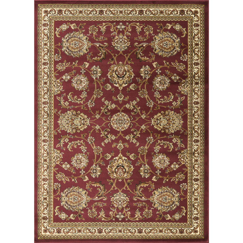 Red 2 ft. x 3 ft. Area Rug, 2'x 3'