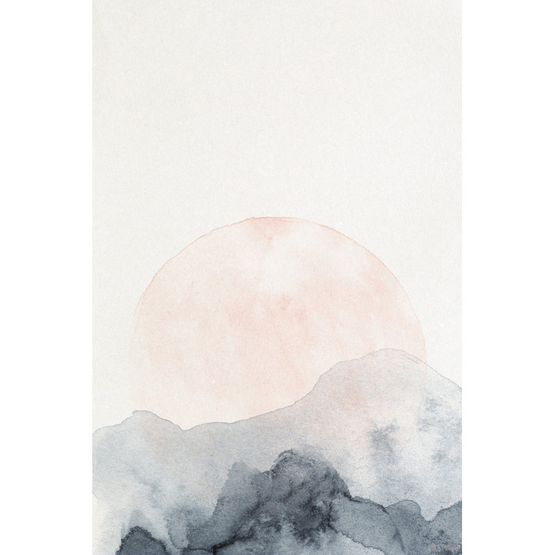 Unclear Day - Wrapped Canvas Painting, 152 cm H x 101 cm W