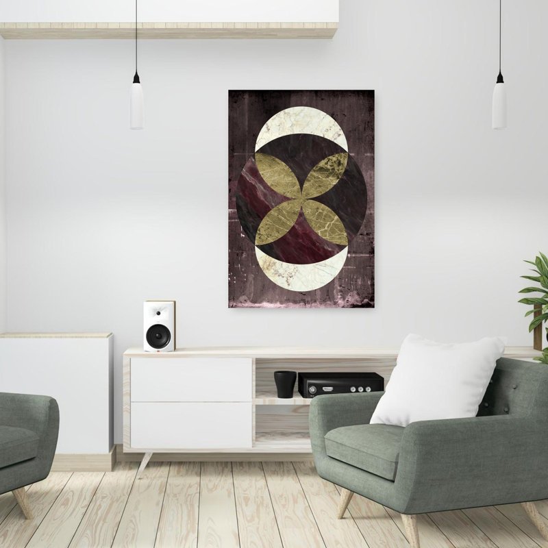 Marbre rustique 2, art abstrait contemporain, H 36 po x l 24 po