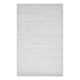 Hainsly Hand Loomed Wool/Viscose/Cotton Area Rug in Alabaster