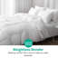 All Season Down Feather Comforter Baffle Box Duvet Insert-1666669788