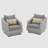 Fionnula 4 Person Rattan Sunbrella Seating Group with Cushions-20240322
