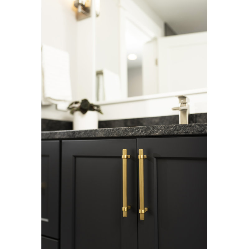 Sinclaire Bar / Handle Pull, Brushed Golden Brass, 12, 0.75